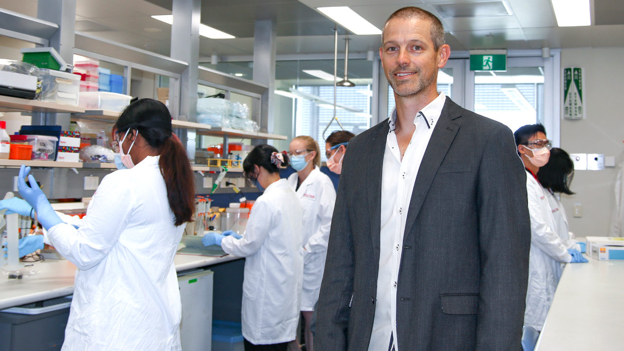 Prof Nigel Turner in the Institute’s new Cellular Bioenergetics Lab